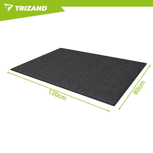 Килимок придверний Trizand 80x120 см з протиковзною основою (5900779965638)