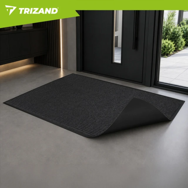 Килимок придверний Trizand 80x120 см з протиковзною основою (5900779965638)