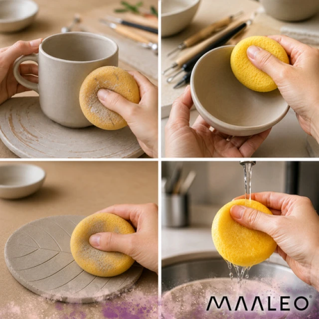 Набір для ліплення з глини Maaleo 30 предметів (5900779965713)