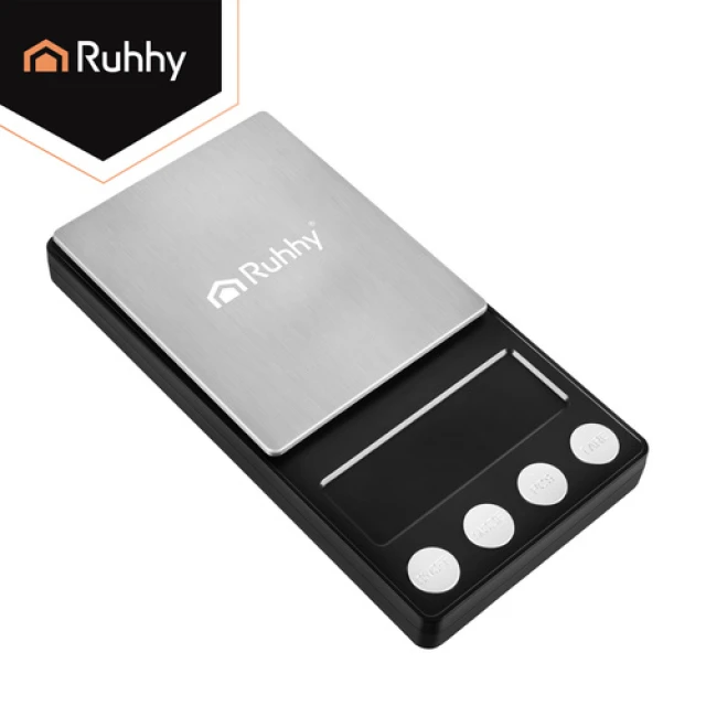 Ваги кишенькові Ruhhy 500 г x 0,01 г Black (5900779965805)