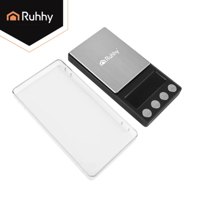 Ваги кишенькові Ruhhy 500 г x 0,01 г Black (5900779965805)
