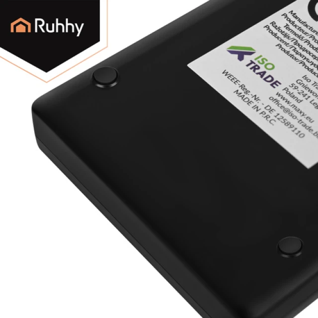 Ваги кишенькові Ruhhy 500 г x 0,01 г Black (5900779965805)