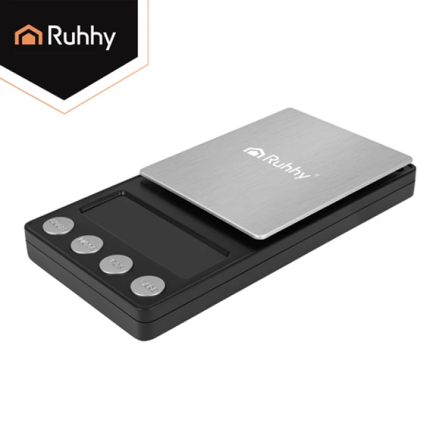 Ваги кишенькові Ruhhy 500 г x 0,01 г Black (5900779965805)