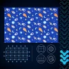 Обважнена ковдра Isomedix 100x150 см 3 кг Blue (5900779965836)