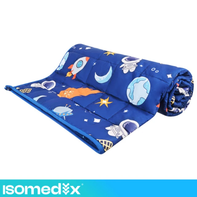 Обважнена ковдра Isomedix 100x150 см 3 кг Blue (5900779965836)