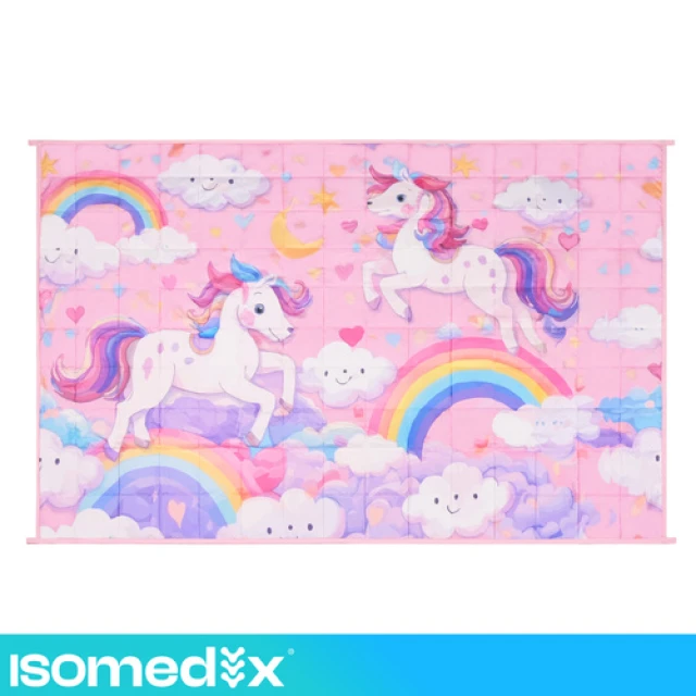Обважнена ковдра Isomedix 100x150 см 3 кг Pink (5900779965843)