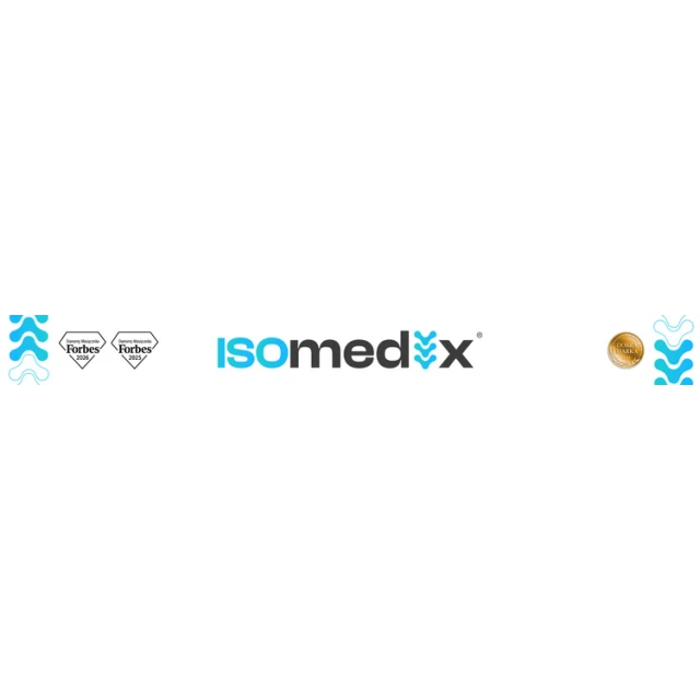 Обважнена ковдра Isomedix 100x150 см 3 кг Pink (5900779965843)