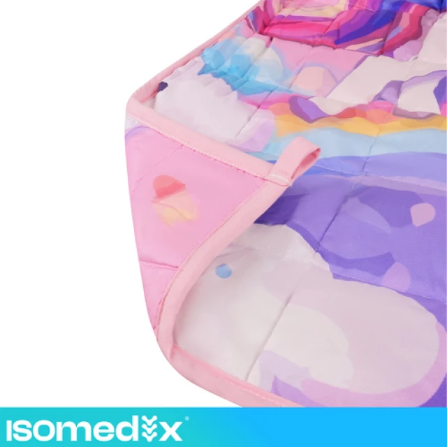 Обважнена ковдра Isomedix 100x150 см 3 кг Pink (5900779965843)