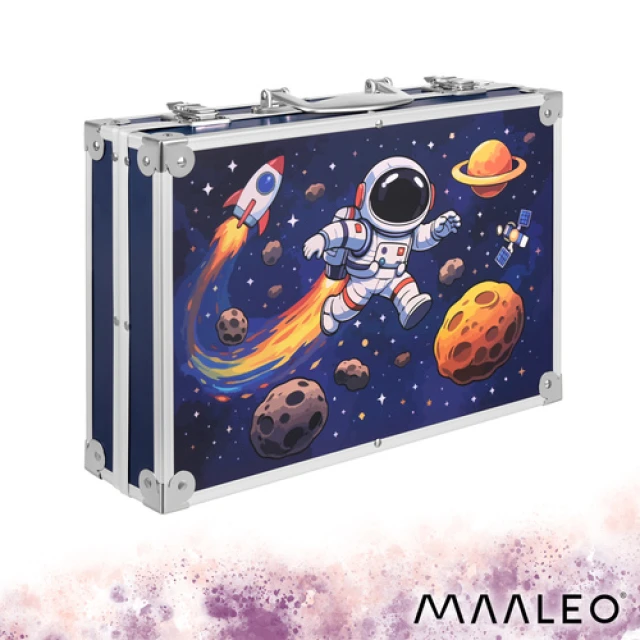 Набір для малювання Астронавт Maaleo 144 предмети у валізі (5900779965911)
