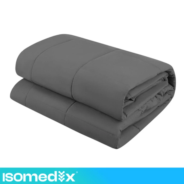 Обважнена ковдра Isomedix 200x150 см 7 кг Gray (5900779965935)