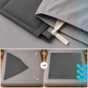 Обважнена ковдра Isomedix 200x150 см 7 кг Gray (5900779965935)