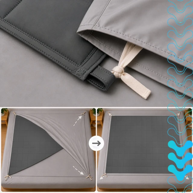 Обважнена ковдра Isomedix 200x150 см 7 кг Gray (5900779965935)