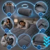 Обважнена ковдра Isomedix 200x150 см 7 кг Gray (5900779965935)