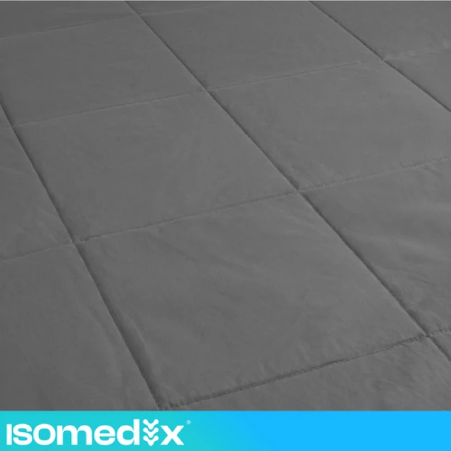 Обважнена ковдра Isomedix 200x150 см 7 кг Gray (5900779965935)