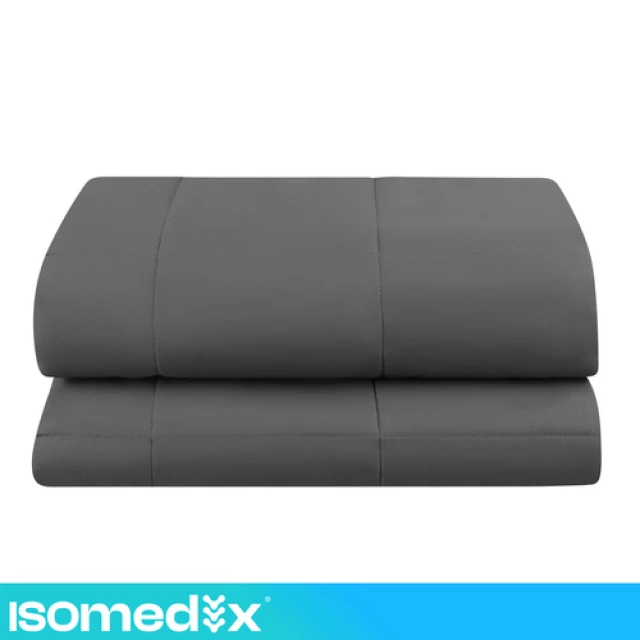 Обважнена ковдра Isomedix 200x150 см 7 кг Gray (5900779965935)