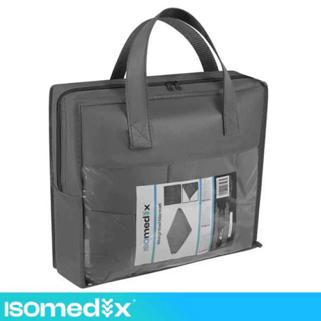 Обважнена ковдра Isomedix 200x150 см 7 кг Gray (5900779965935)