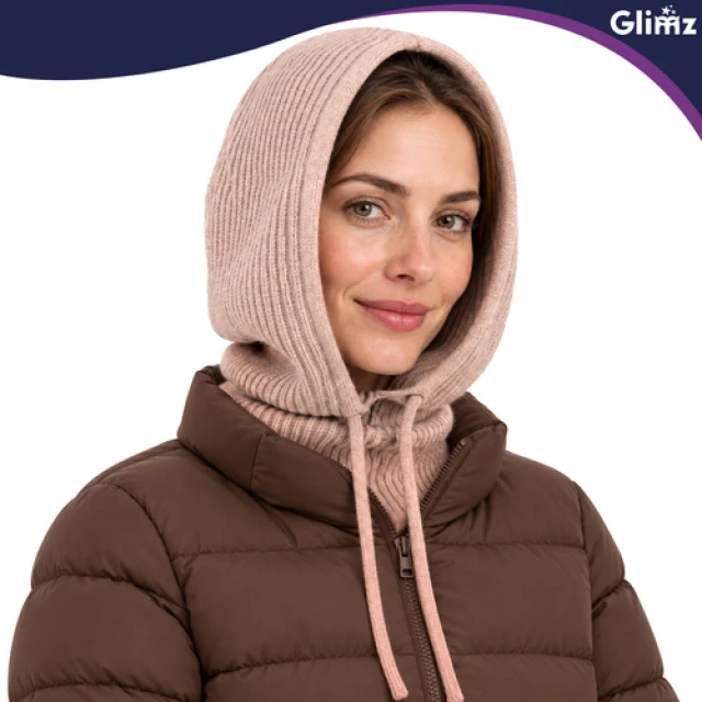 Шапка-комір зимова Glimz Beige (5900779965980)