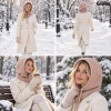 Шапка-комір зимова Glimz Beige (5900779965980)