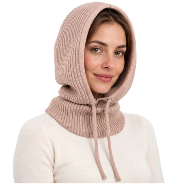 Шапка-комір зимова Glimz Beige (5900779965980)