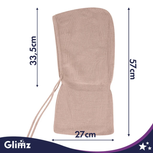 Шапка-комір зимова Glimz Beige (5900779965980)