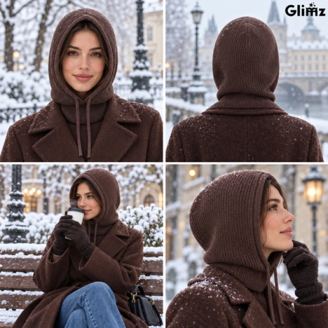 Шапка-воротник зимняя Glimz Brown (5900779965997)