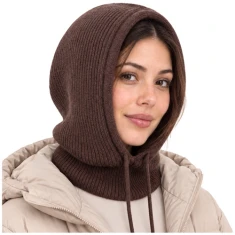 Шапка-комір зимова Glimz Brown (5900779965997)