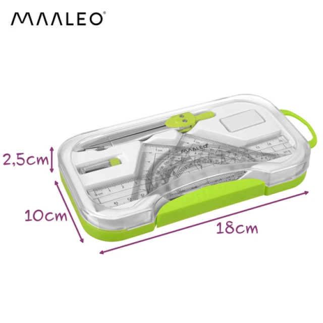 Геометричний набір Maaleo 7 предметів (5900779966024)