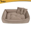 Лежак для собак/котів Purlov 70x50 см Beige (5900779966079)