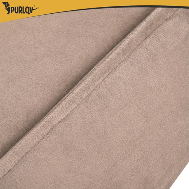 Лежак для собак/котів Purlov 70x50 см Beige (5900779966079)