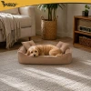 Лежак для собак/котів Purlov 70x50 см Beige (5900779966079)