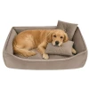 Лежак для собак/котів Purlov 70x50 см Beige (5900779966079)