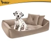 Лежак для собак/котів Purlov 70x50 см Beige (5900779966079)