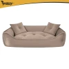 Лежак для собак/котів Purlov 70x50 см Beige (5900779966079)