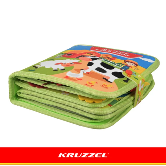 Розвиваюча книжка Ферма Kruzzel 20 завдань (5900779966109)