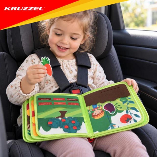 Розвиваюча книжка Ферма Kruzzel 20 завдань (5900779966109)