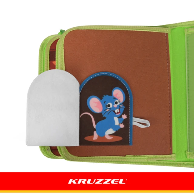 Розвиваюча книжка Ферма Kruzzel 20 завдань (5900779966109)