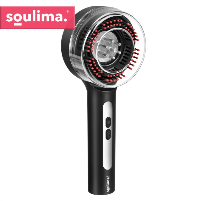 Масажер для шкіри голови Soulima 3в1 з LED-терапією (5900779966116)