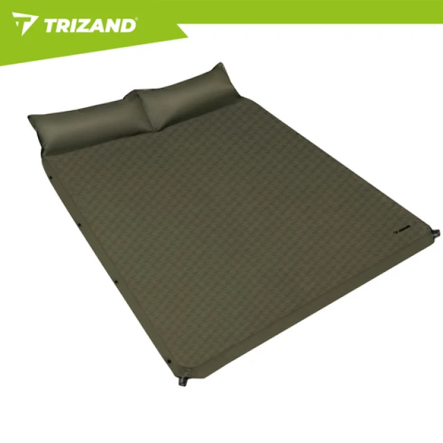 Самонадувний туристичний килимок Trizand 186x130 см двомісний (5900779966147)
