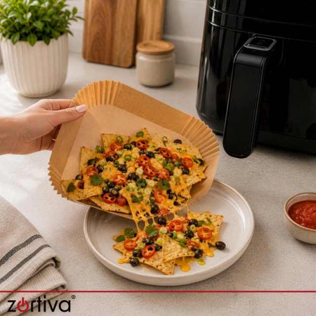 Паперові вкладиші для аерогриля Zortiva 23 см 100 шт (5900779966154)