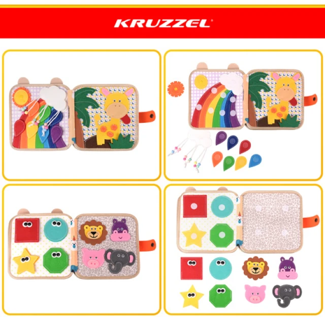 Розвиваюча дошка Жираф Kruzzel (5900779966215)