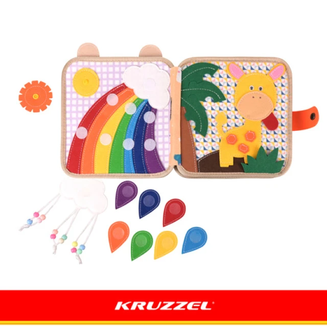 Розвиваюча дошка Жираф Kruzzel (5900779966215)