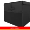 Скриня для іграшок Kruzzel XXL 132 л з кришкою 94 см Black (5900779966321)
