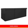 Скриня для іграшок Kruzzel XXL 132 л з кришкою 94 см Black (5900779966321)