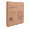 Скриня для іграшок Kruzzel XXL 132 л з кришкою 94 см Black (5900779966321)