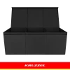 Скриня для іграшок Kruzzel XXL 132 л з кришкою 94 см Black (5900779966321)