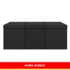 Скриня для іграшок Kruzzel XXL 132 л з кришкою 94 см Black (5900779966321)