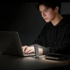 Лампа для читання Izoxis LED з кліпсою USB-C 3 кольорові температури 5 рівнів (5900779966345)