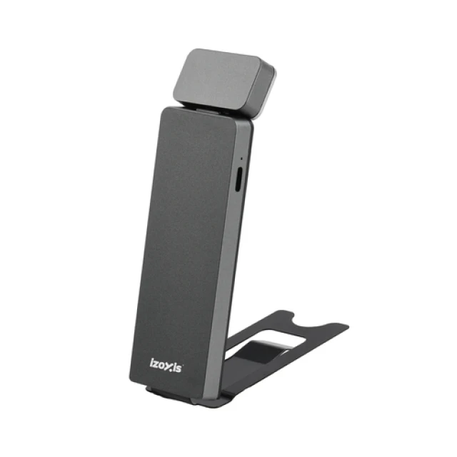Лампа для читання Izoxis LED з кліпсою USB-C 3 кольорові температури 5 рівнів (5900779966345)