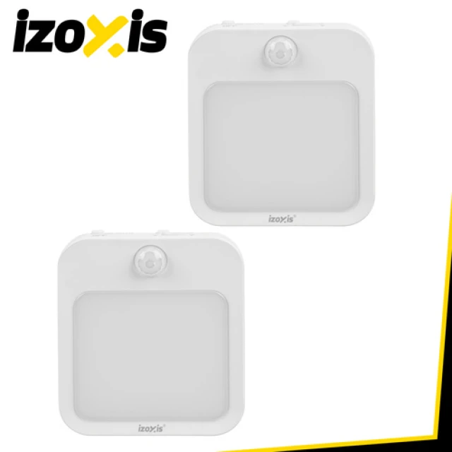 Ночник Izoxis LED с датчиком движения 2 шт (5900779966352)