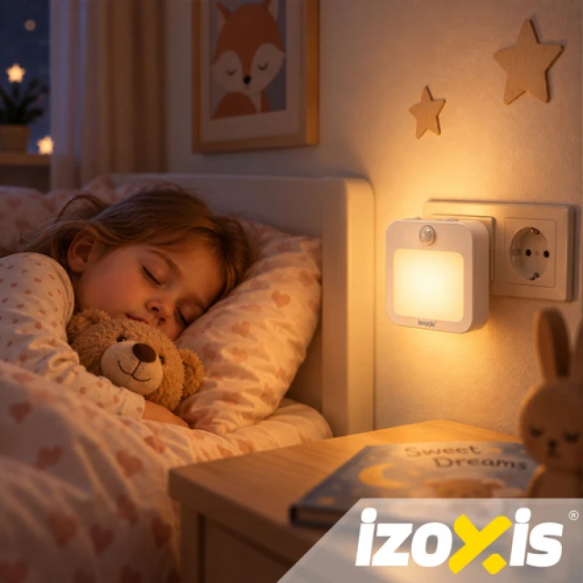 Ночник Izoxis LED с датчиком движения 2 шт (5900779966352)